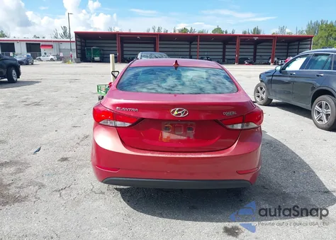 2015 Hyundai Elantra Se z USA, uszkodzony, nr VIN KMHDH4AE6FU351035